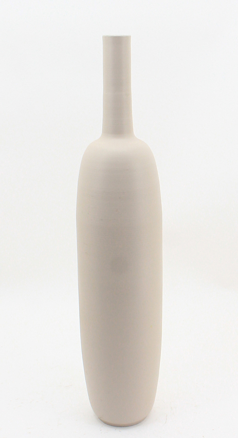 Vase oval beige Modell 90