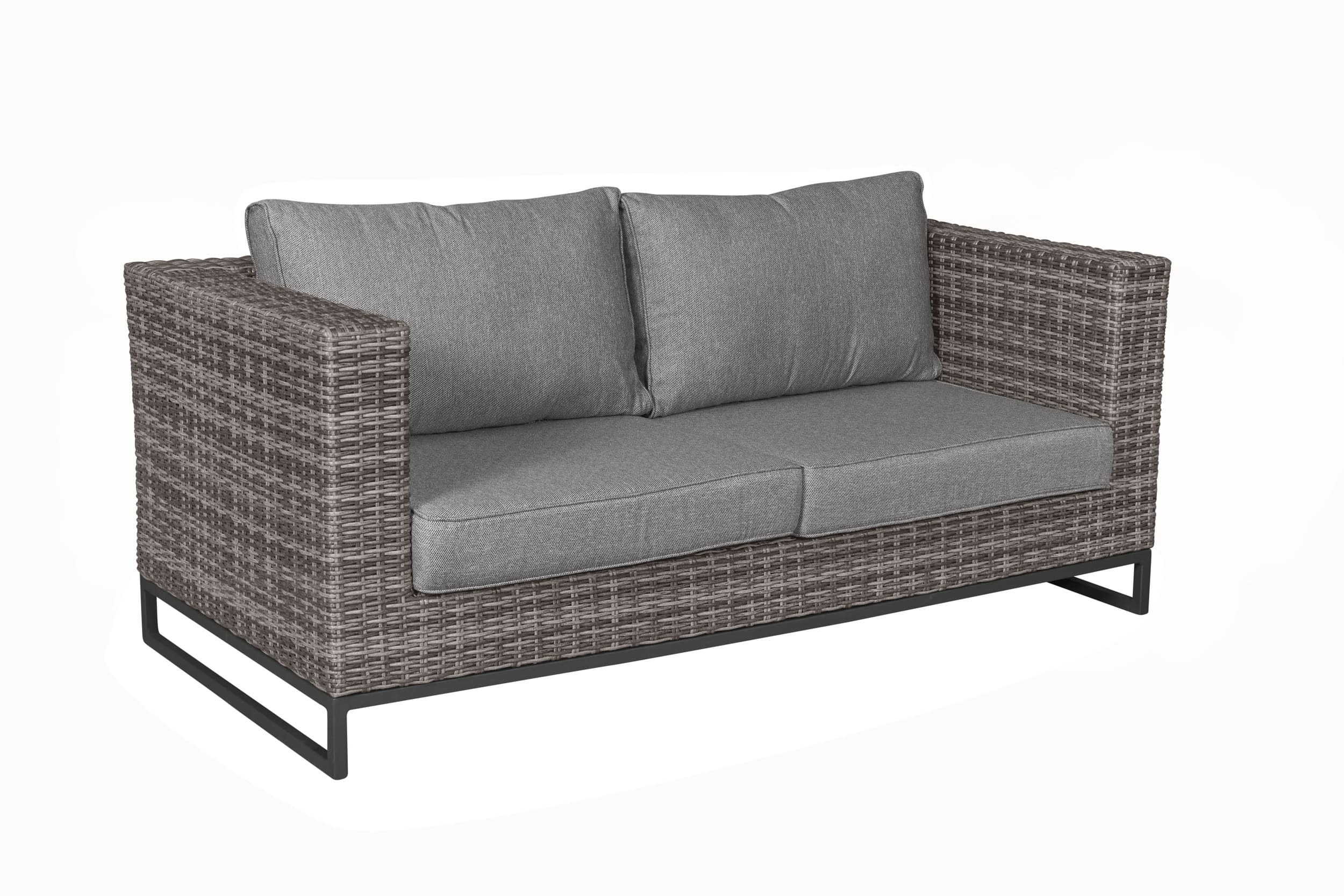 Lounge Sofa "Komido" 2-Sitzer auf Kufen
