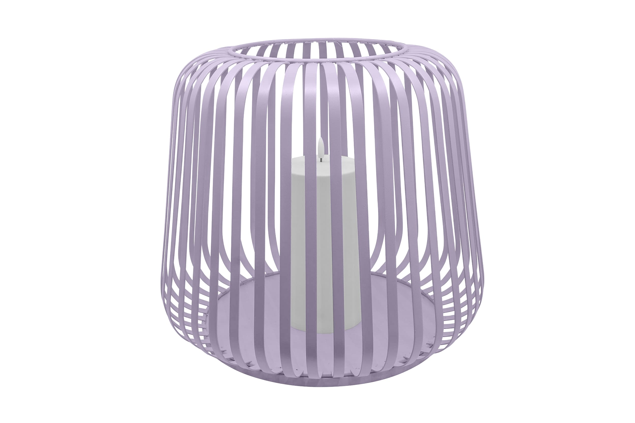 Solar Laterne Cottage purple 40x40x35cm