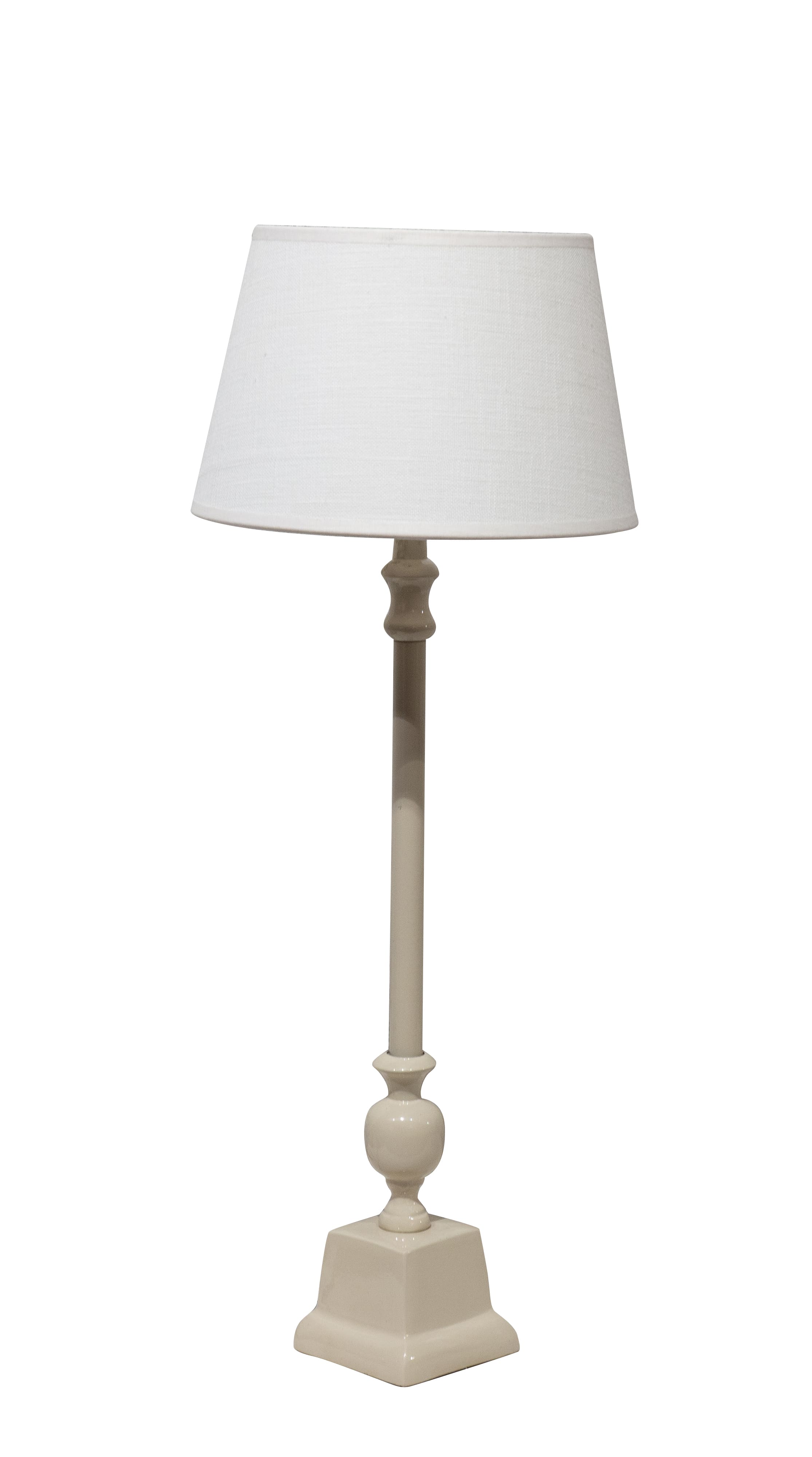 Lampenfuss Socker Alu uni taupe