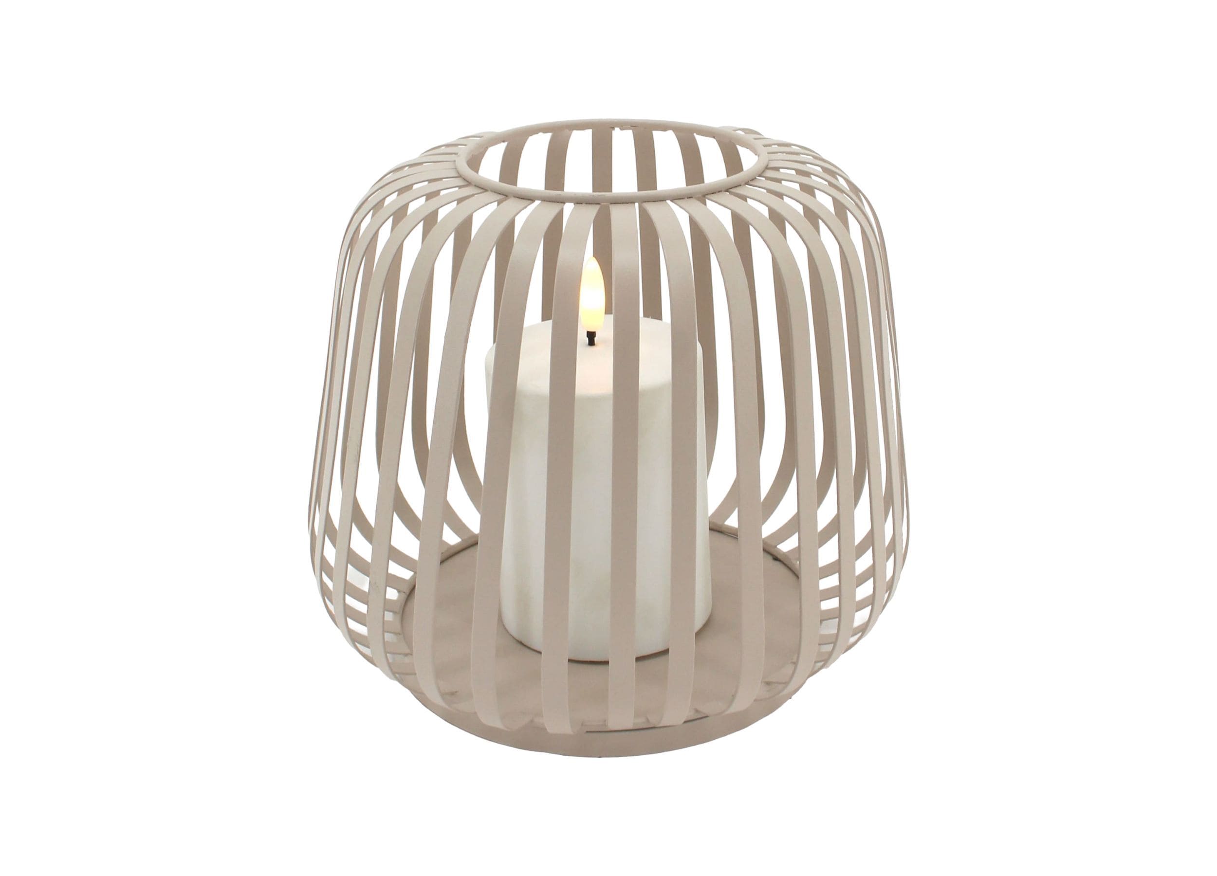 Solar Laterne Cottage sand 21x21x17,5