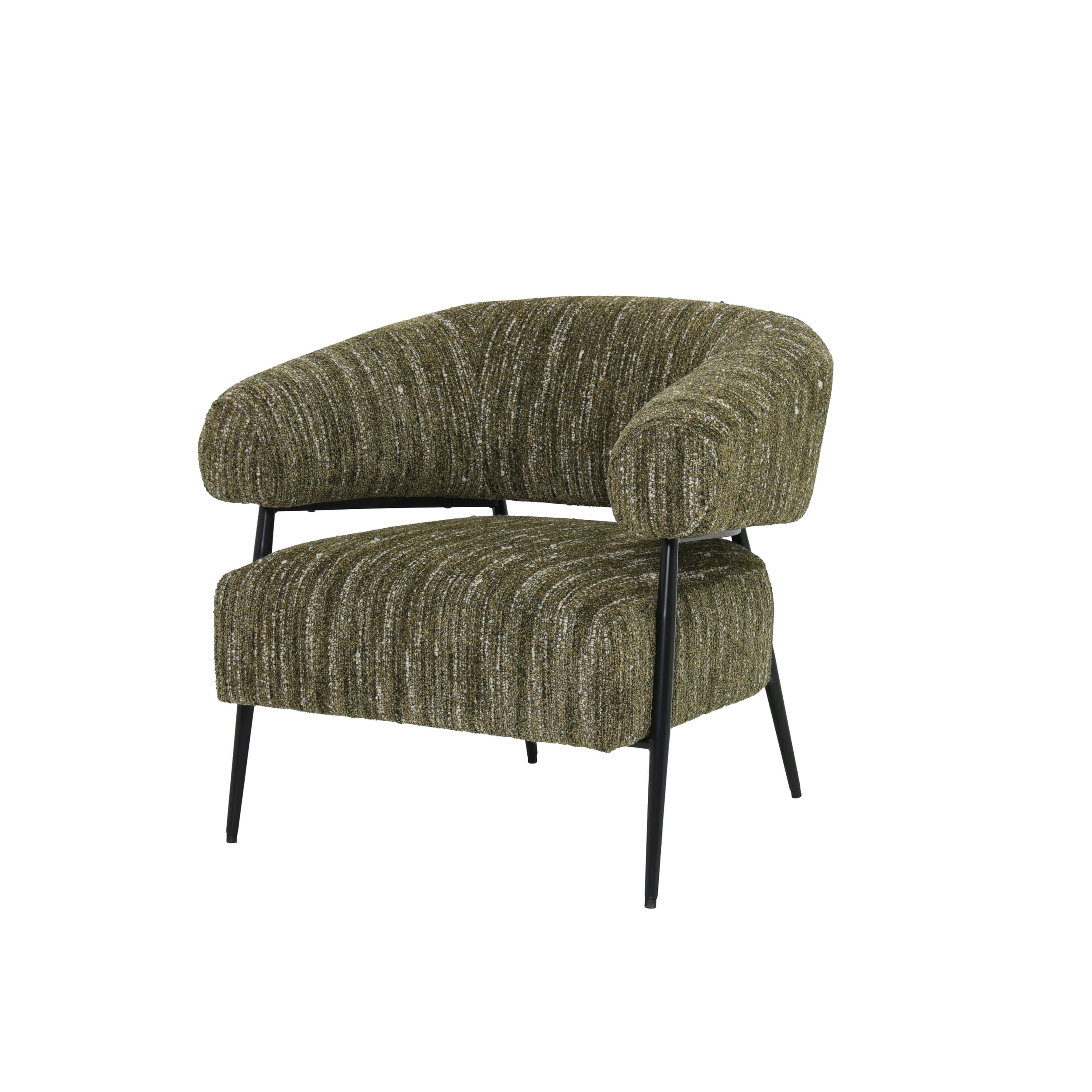 Sessel Soho Bezug Webstoff grün meliert