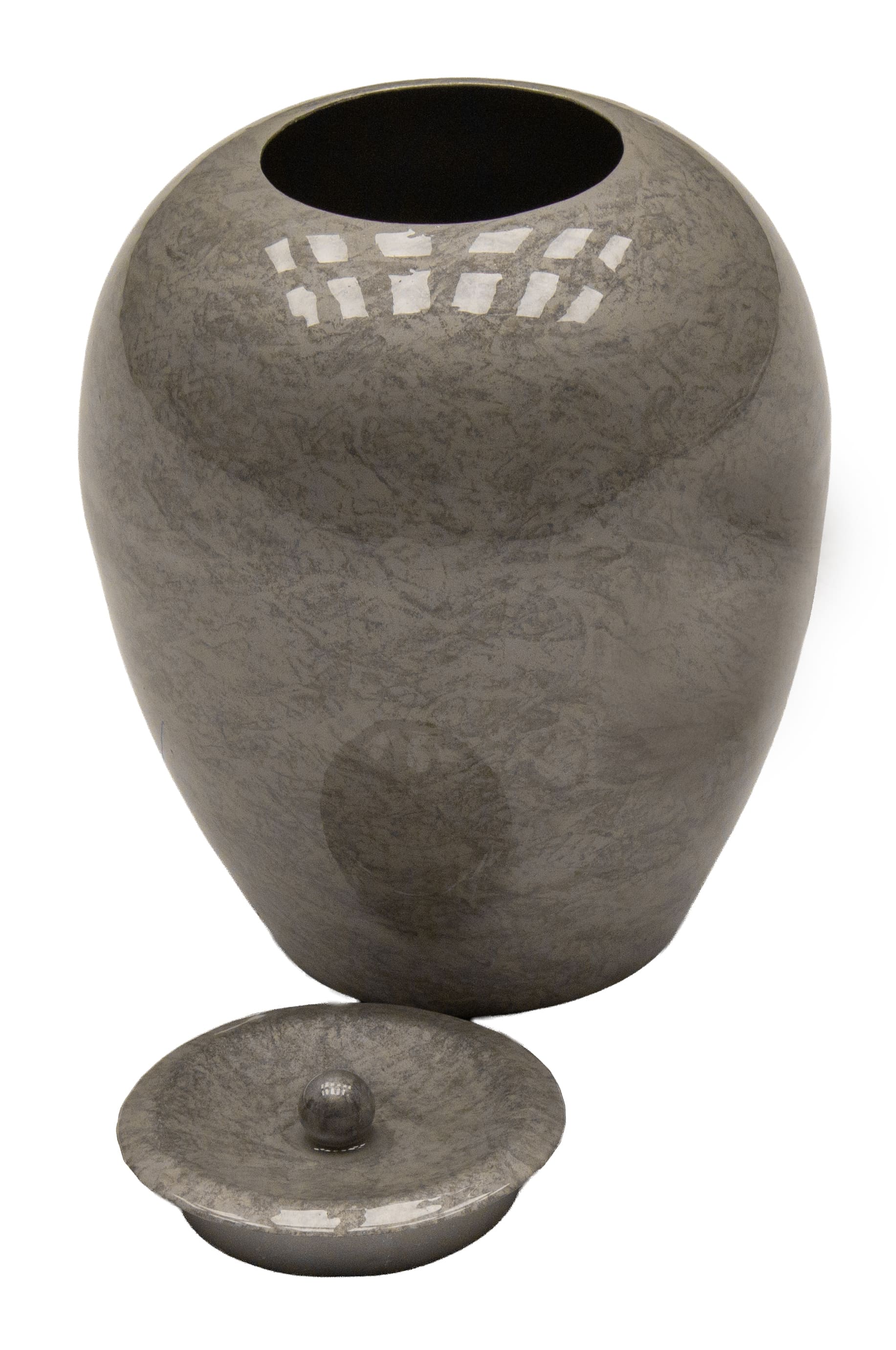 Dekodose Eisen grau 18x18x21cm