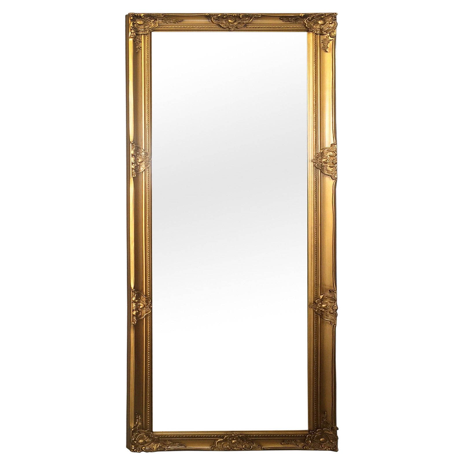 Wandspiegel Holz gold ca.80 x 180 cm