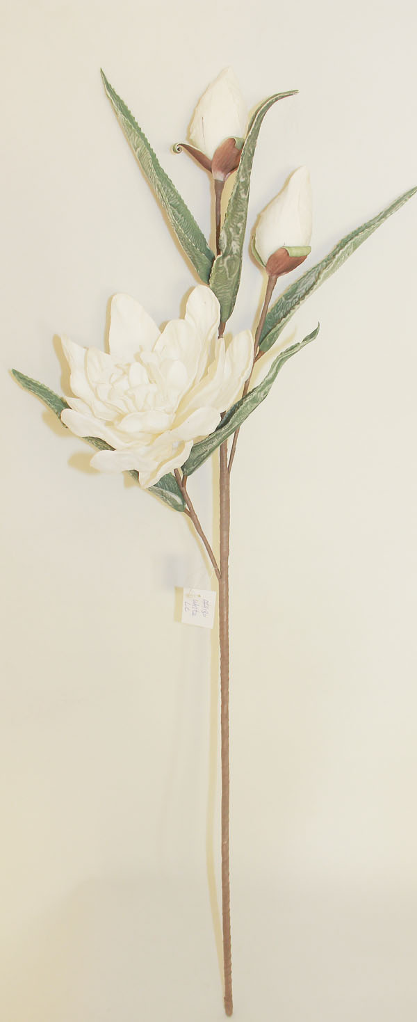 Kunstblume Blüte weiß L=90cm - AF9180-A01