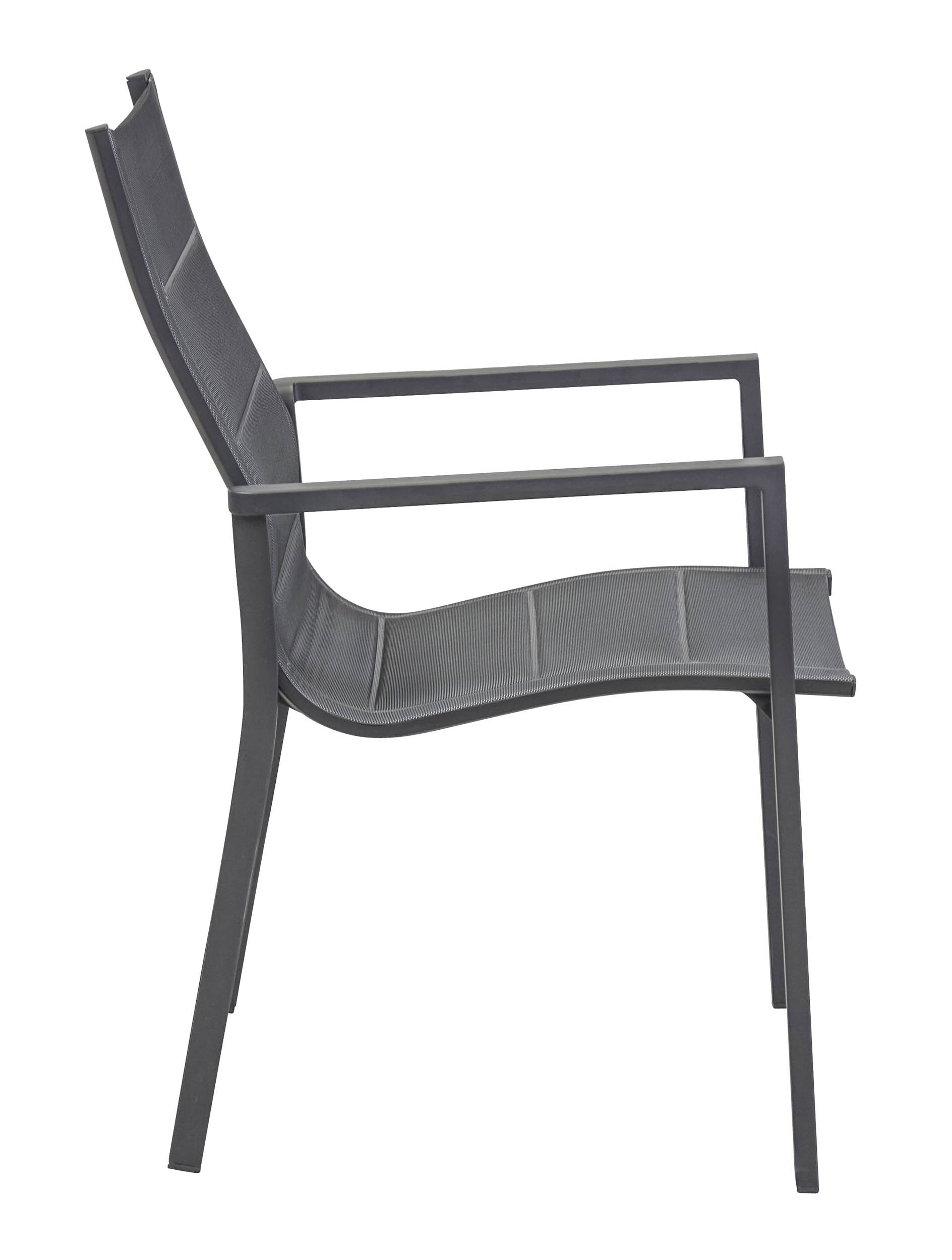 Stapelsessel "Unicamo" anthrazit padded