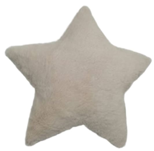 Dekokissen Stern weiß 43x50