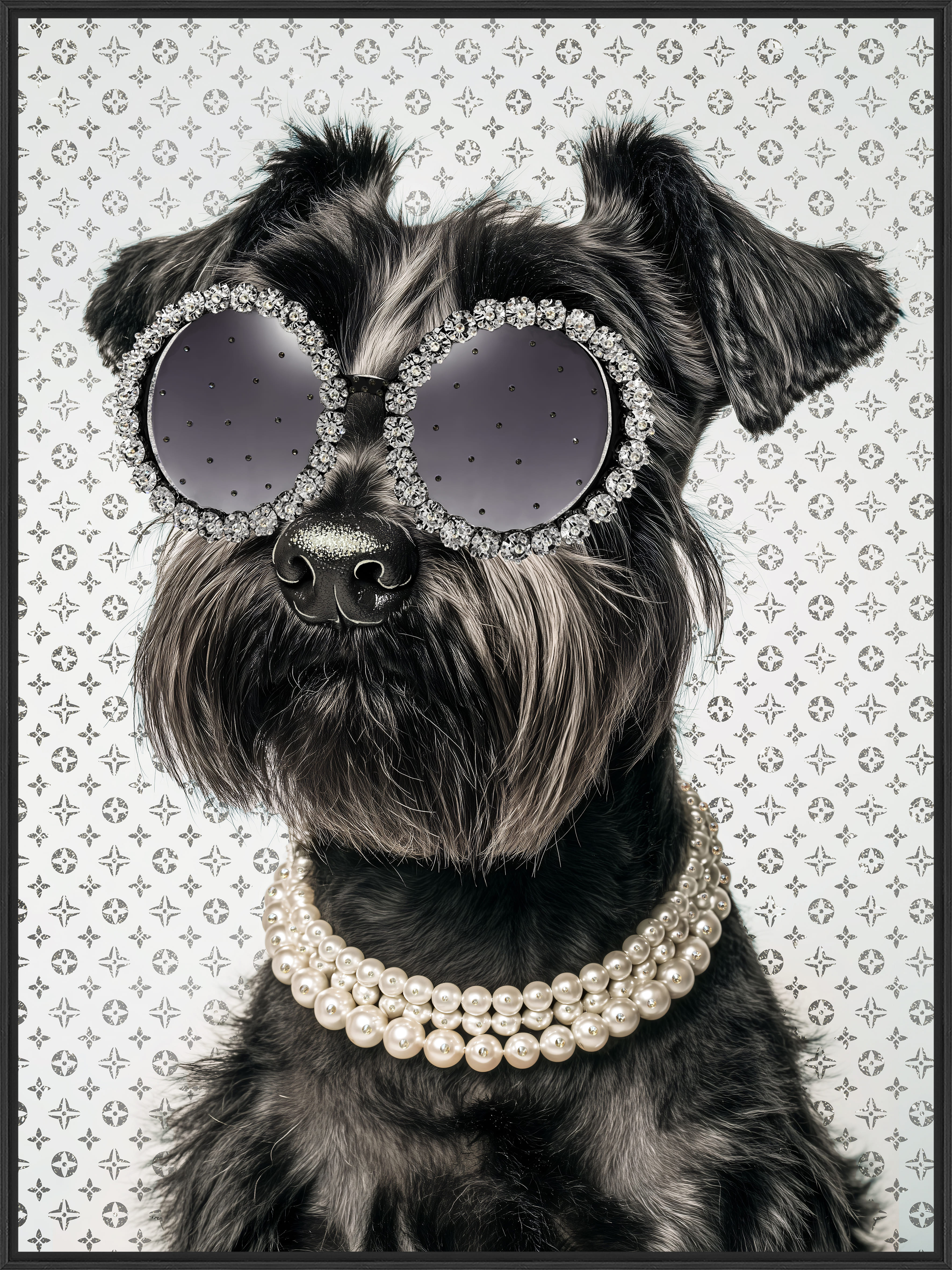 Wandbild Frame Terrier 60x80cm