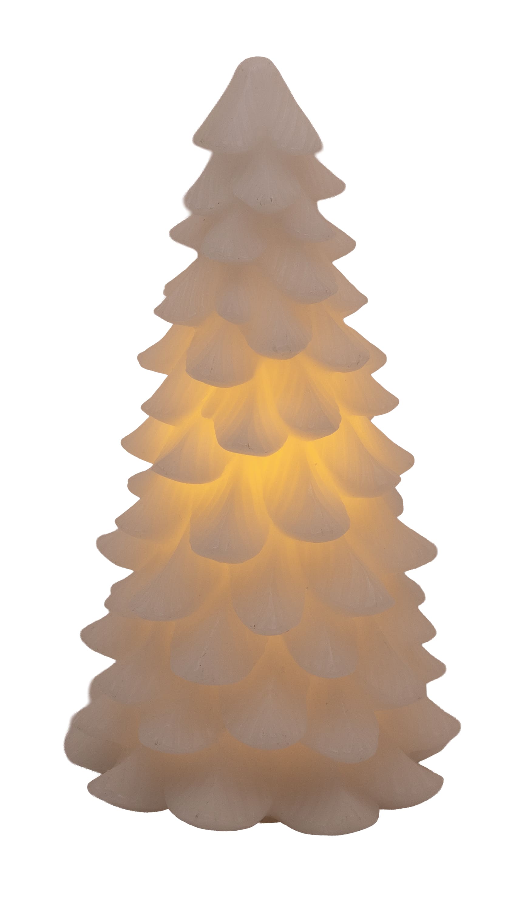 Tannenbaumkerze innenleuch white 12,5x23