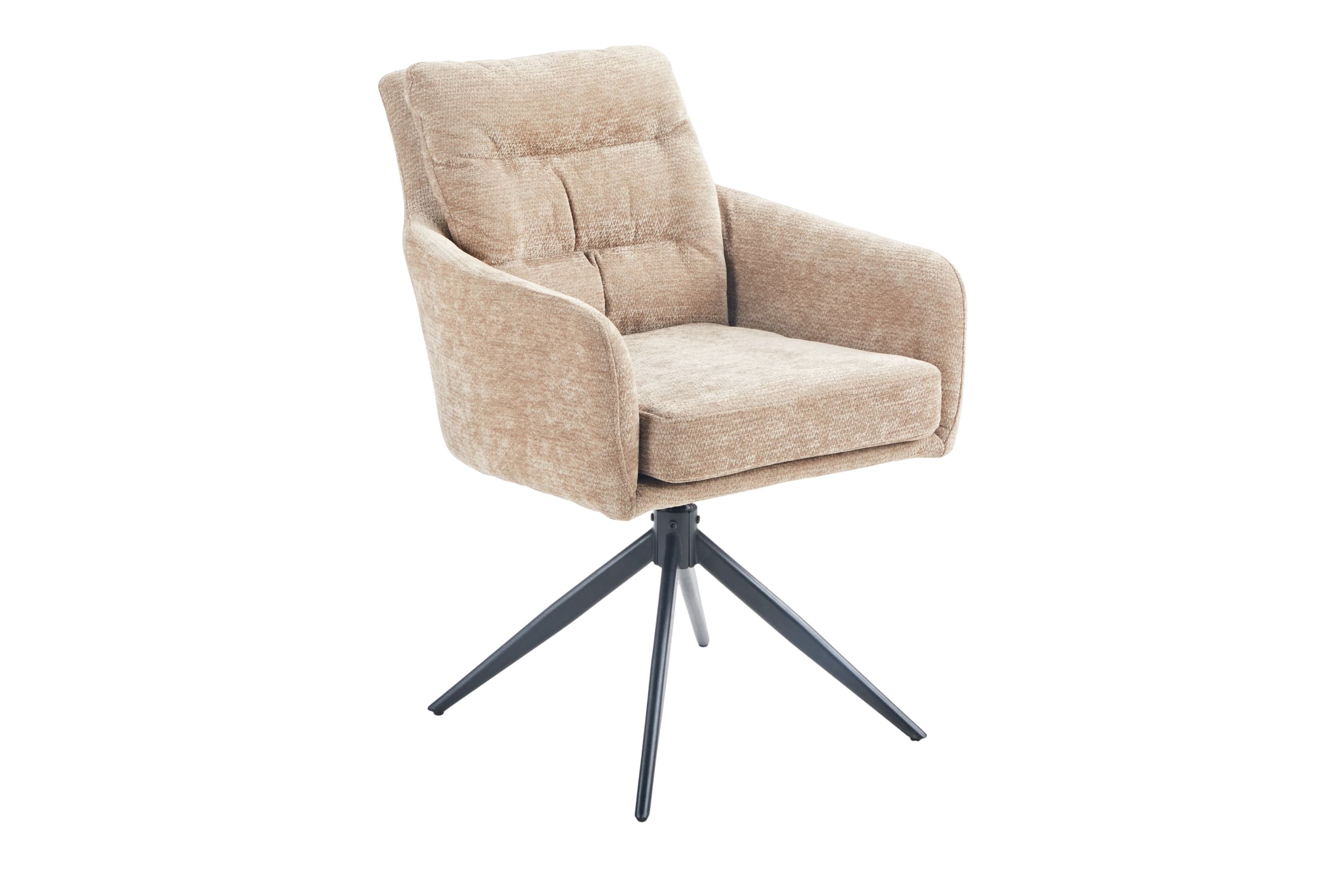 Drehstuhl Fargo Bezug Webstoff beige