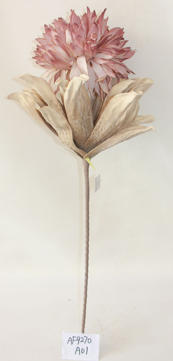 Kunstblume Blüte dunkelrosa L=85cm - AF9270-A01