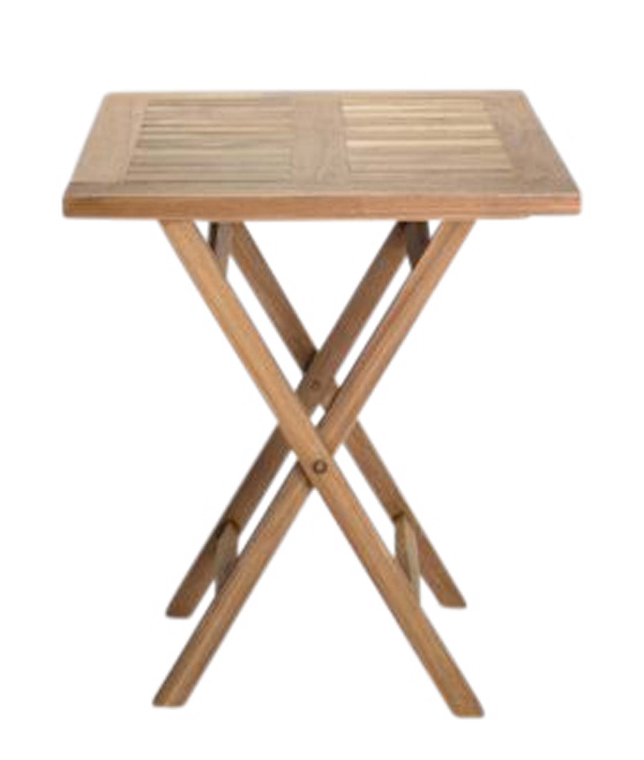 Bistrotisch Riva Teak 4eckig geschraubt, klappbar 781