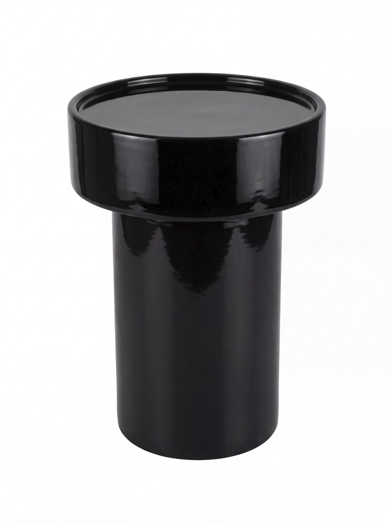 Beistelltisch Eisen schwarz 40x40x56cm