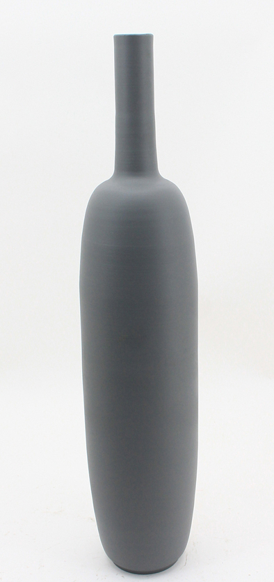 Vase oval grau Modell 90