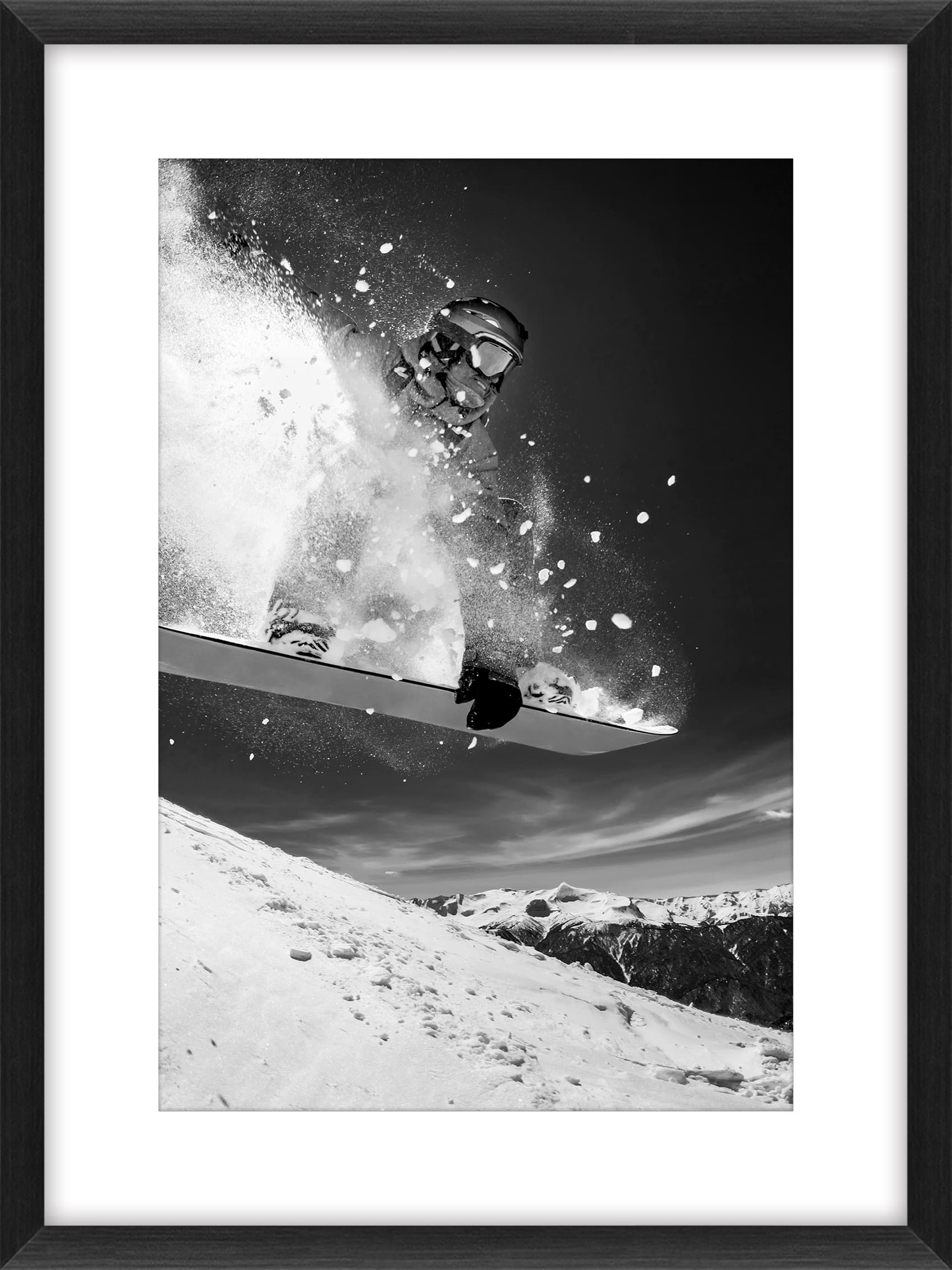 Bild Frame Snowboarder 60x80cm