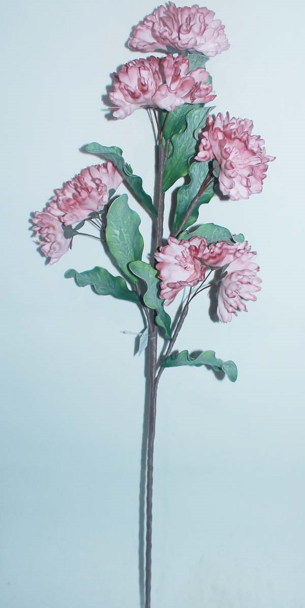 Kunstblume Blüten rosa L=93cm