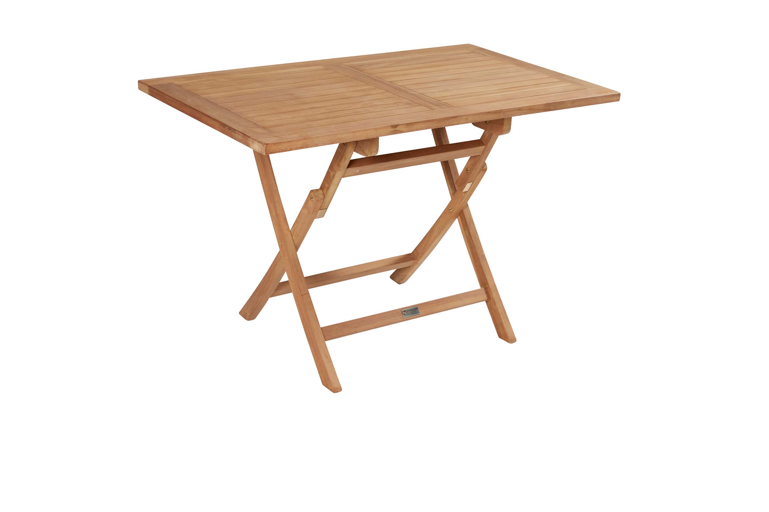 Tisch Kampen Teak rechteckig klappbar 120x70x74cm
