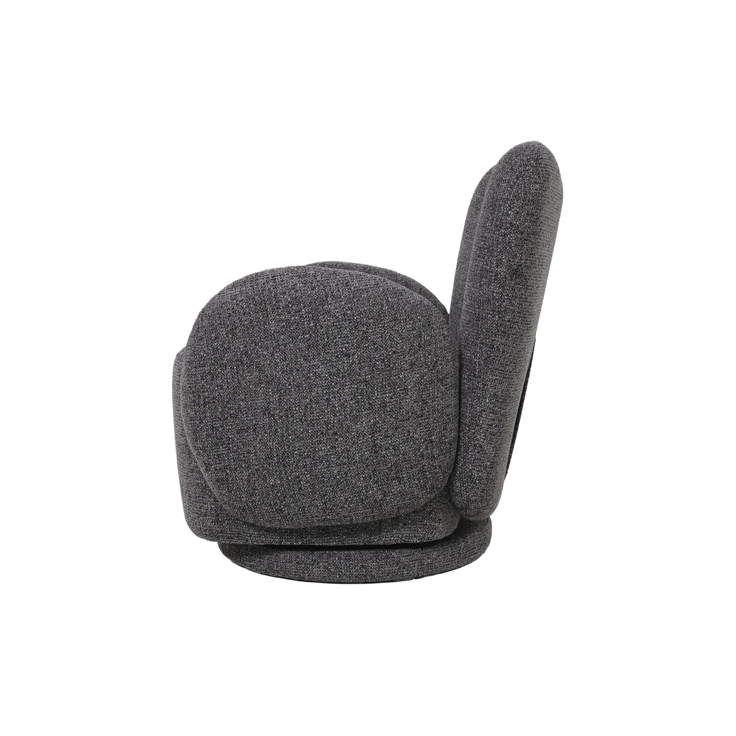 Drehsessel Vegas Bezug Webstoff grau