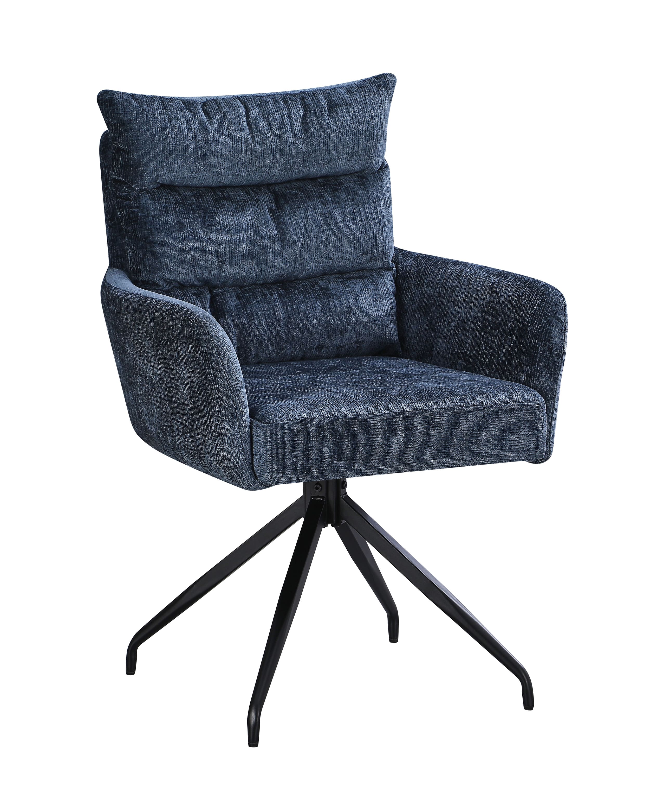 Drehstuhl Houston Webstoff blau