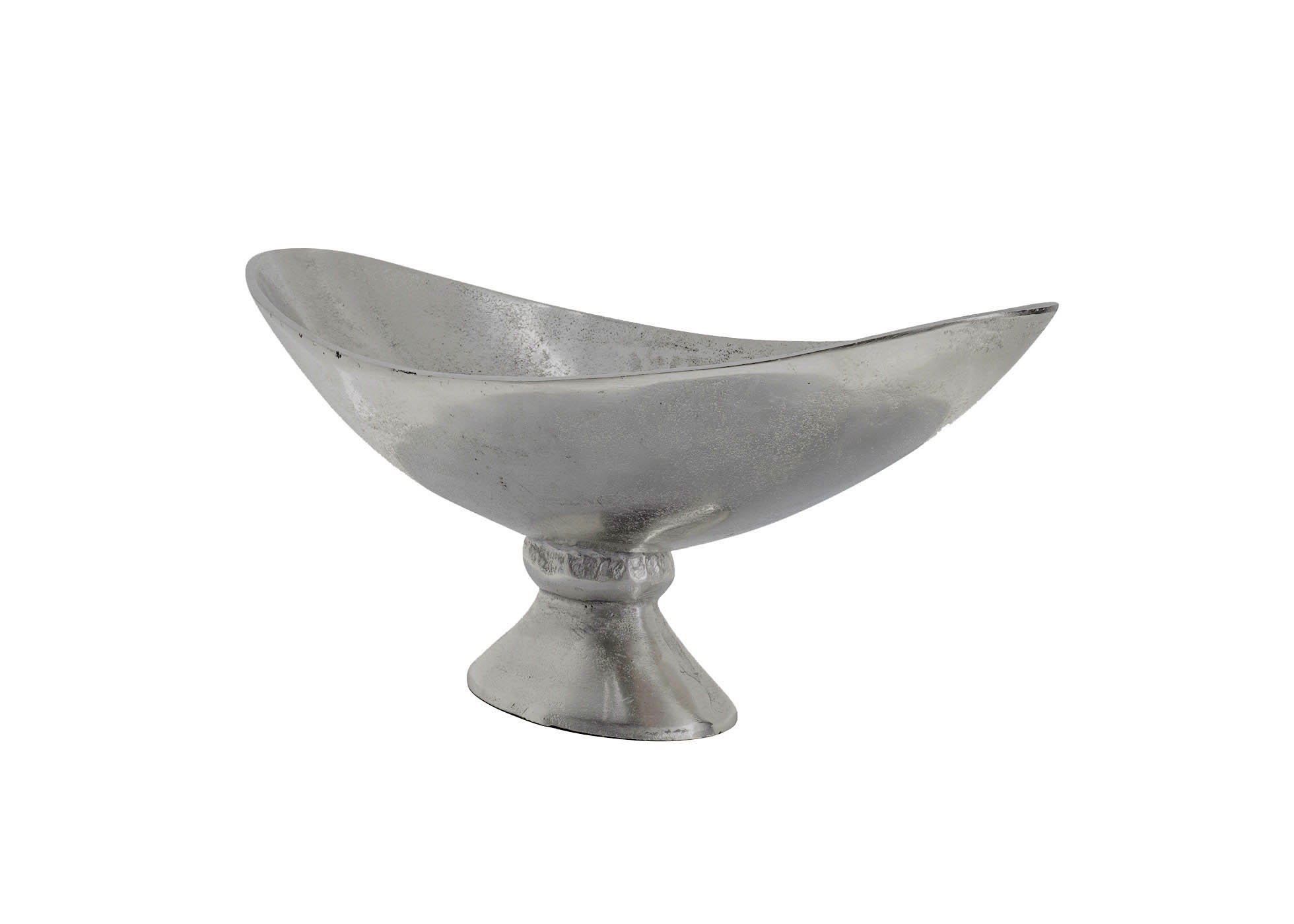 Bootschale Rohnickel 45x19 cm