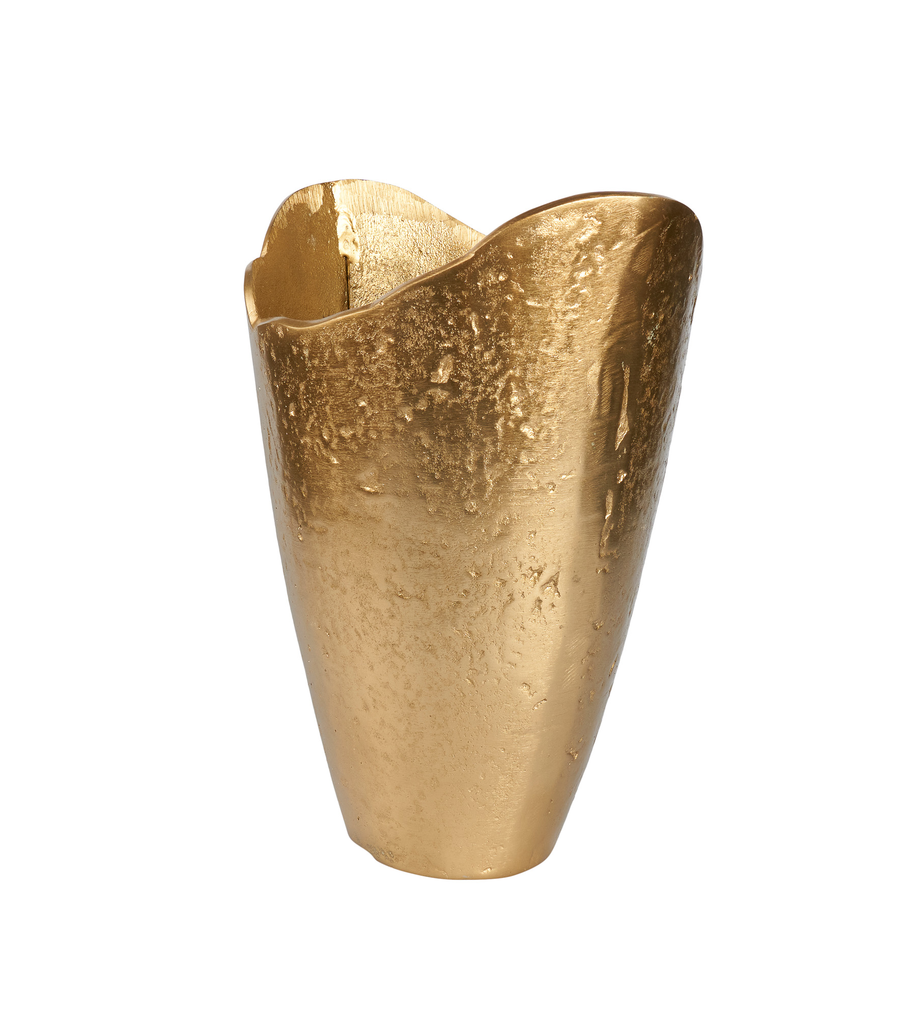 Übertopf Alu gold 32x25x38cm