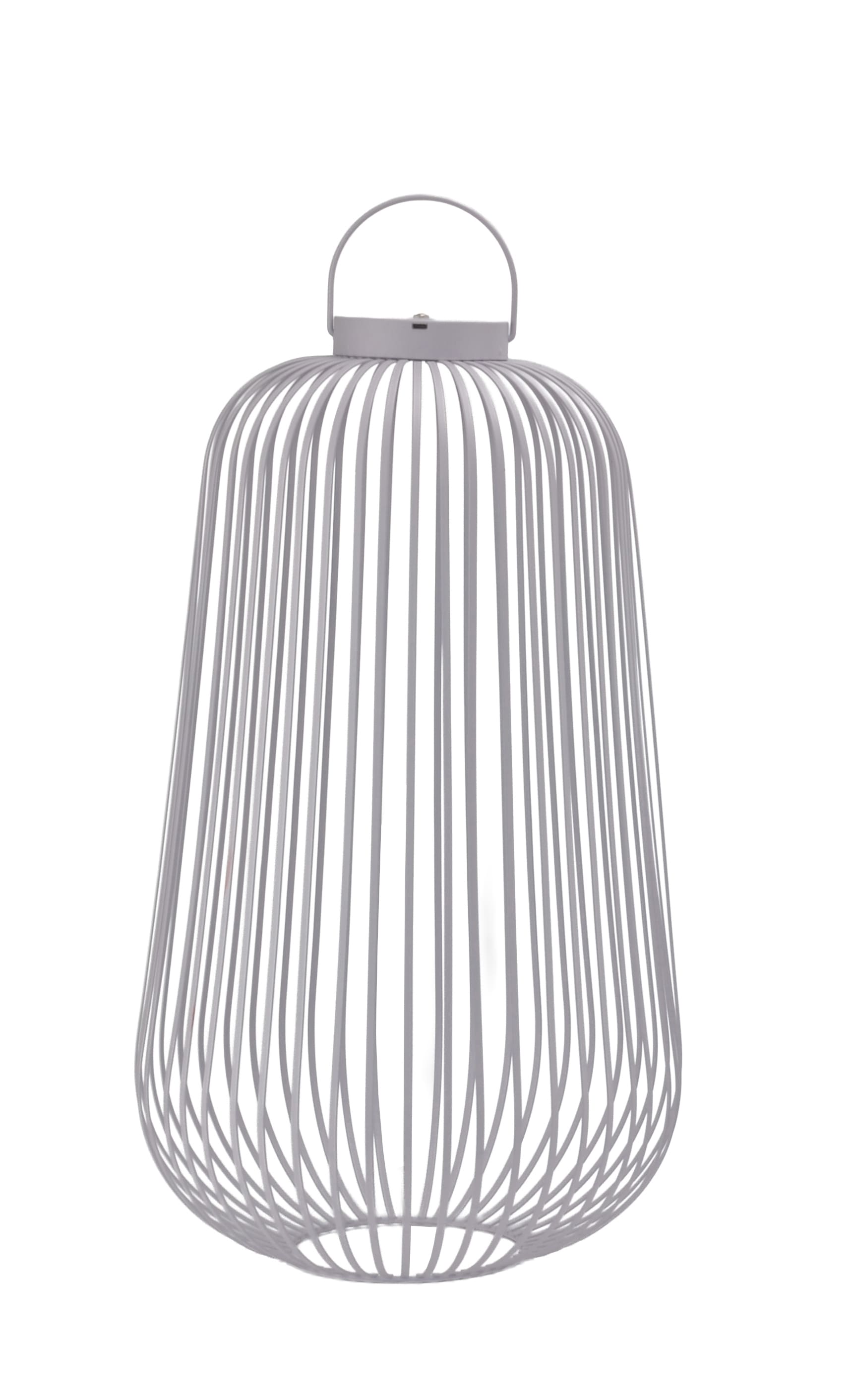 LED Metalllaterne Lunaro flieder H=60,5