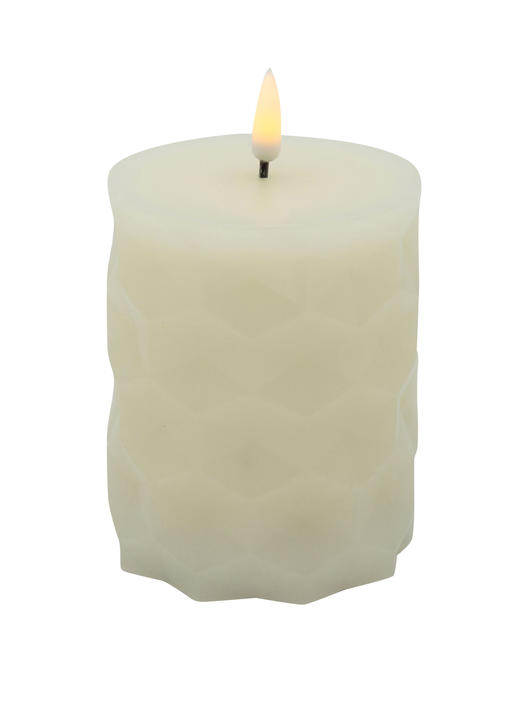 LED Wabenmuster smooth 8x10cm cream