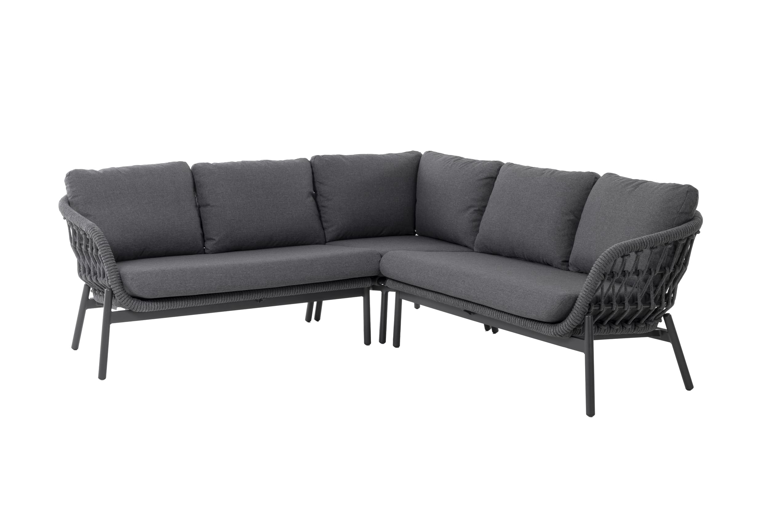 Ecklounge "Bari" Living grau