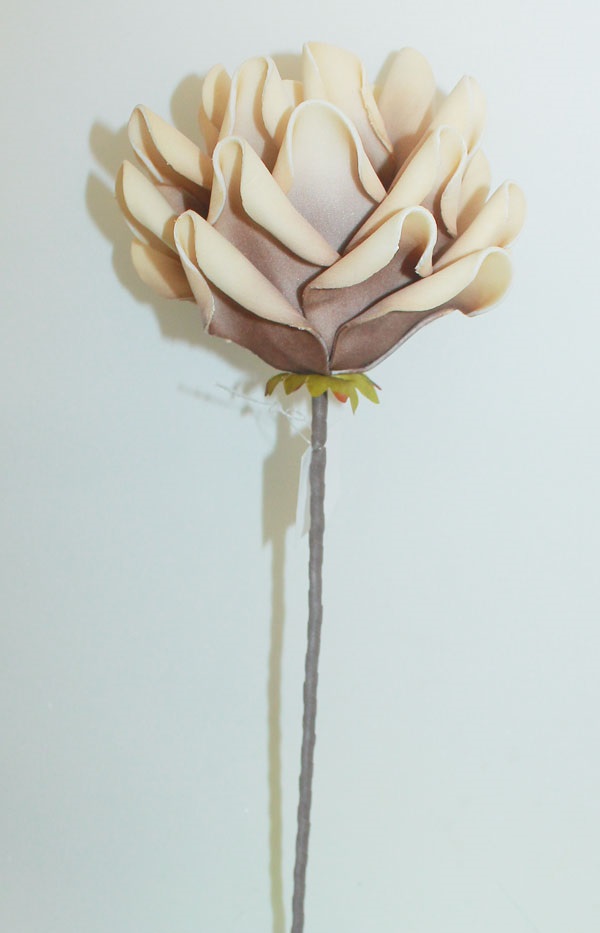 Kunstblume Rose beige L=36cm -GH9973-A01