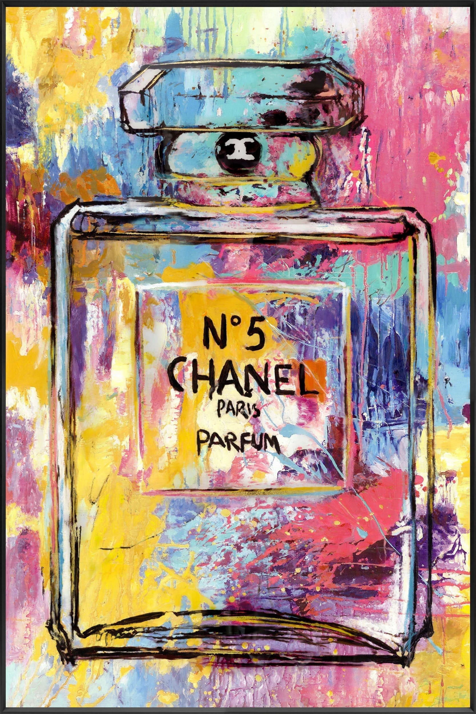 Wandbild Frame Parfume Explosion