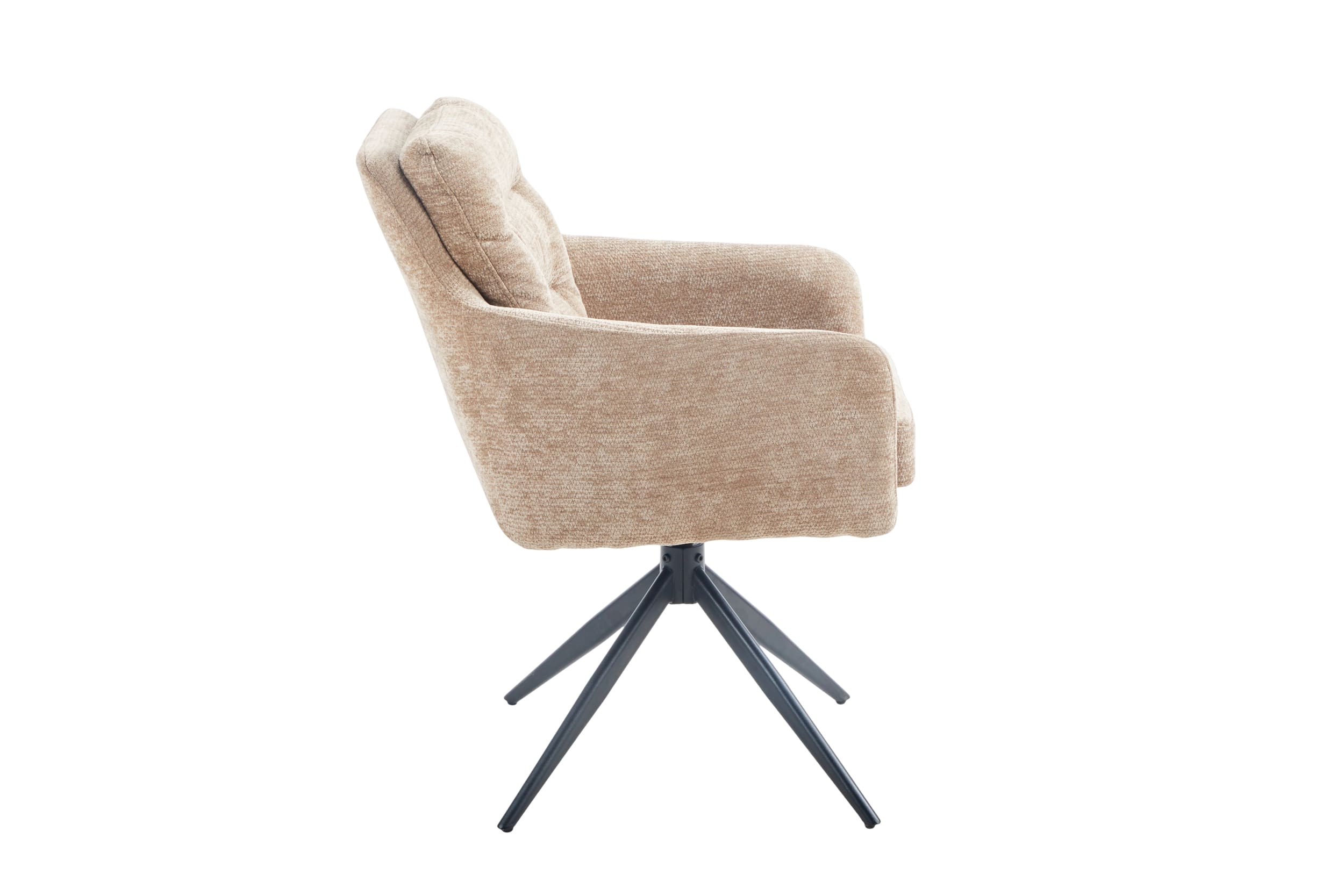 Drehstuhl Fargo Bezug Webstoff beige