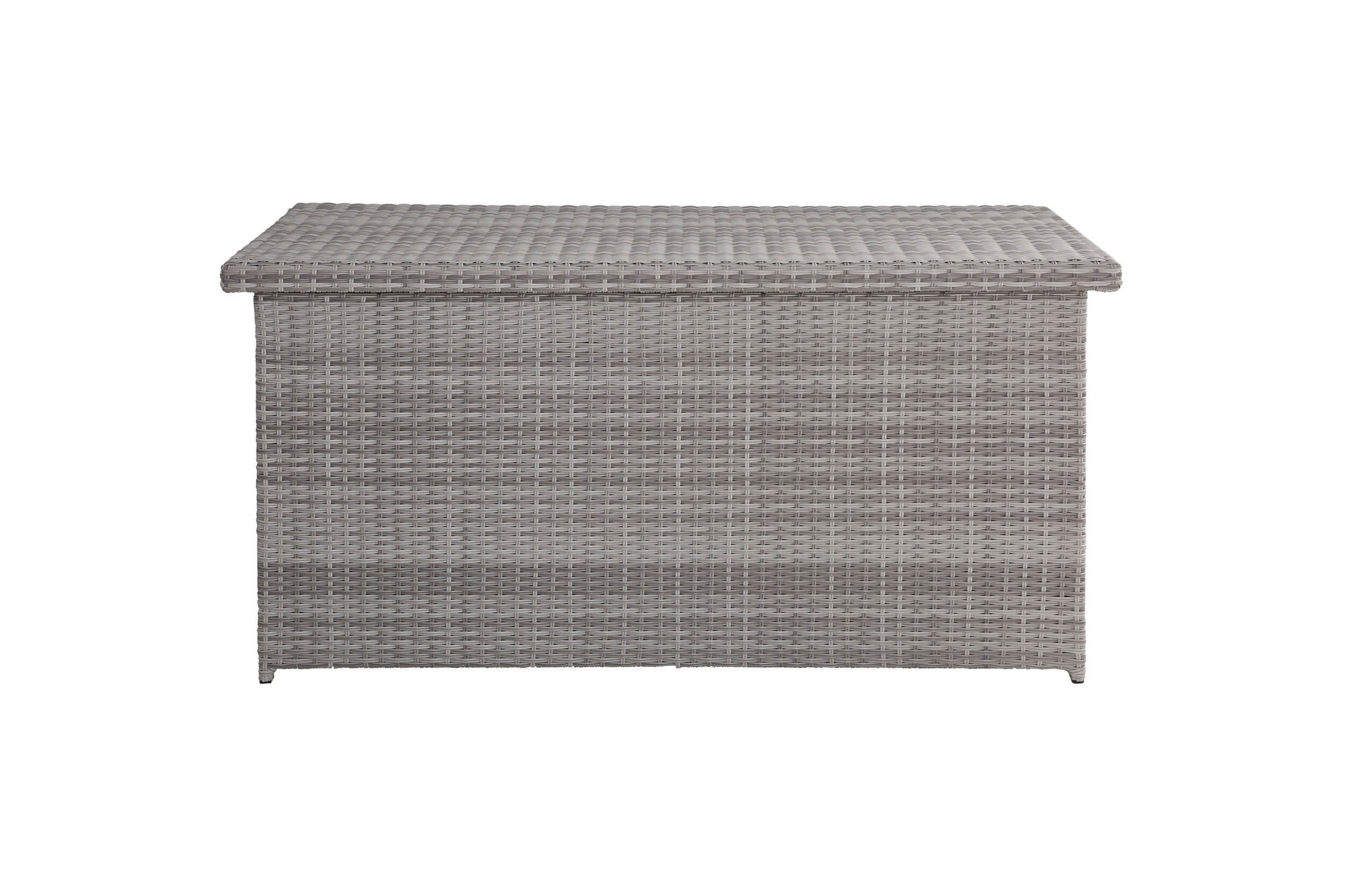 Truhe "Parma" white grey, inkl. Polybag