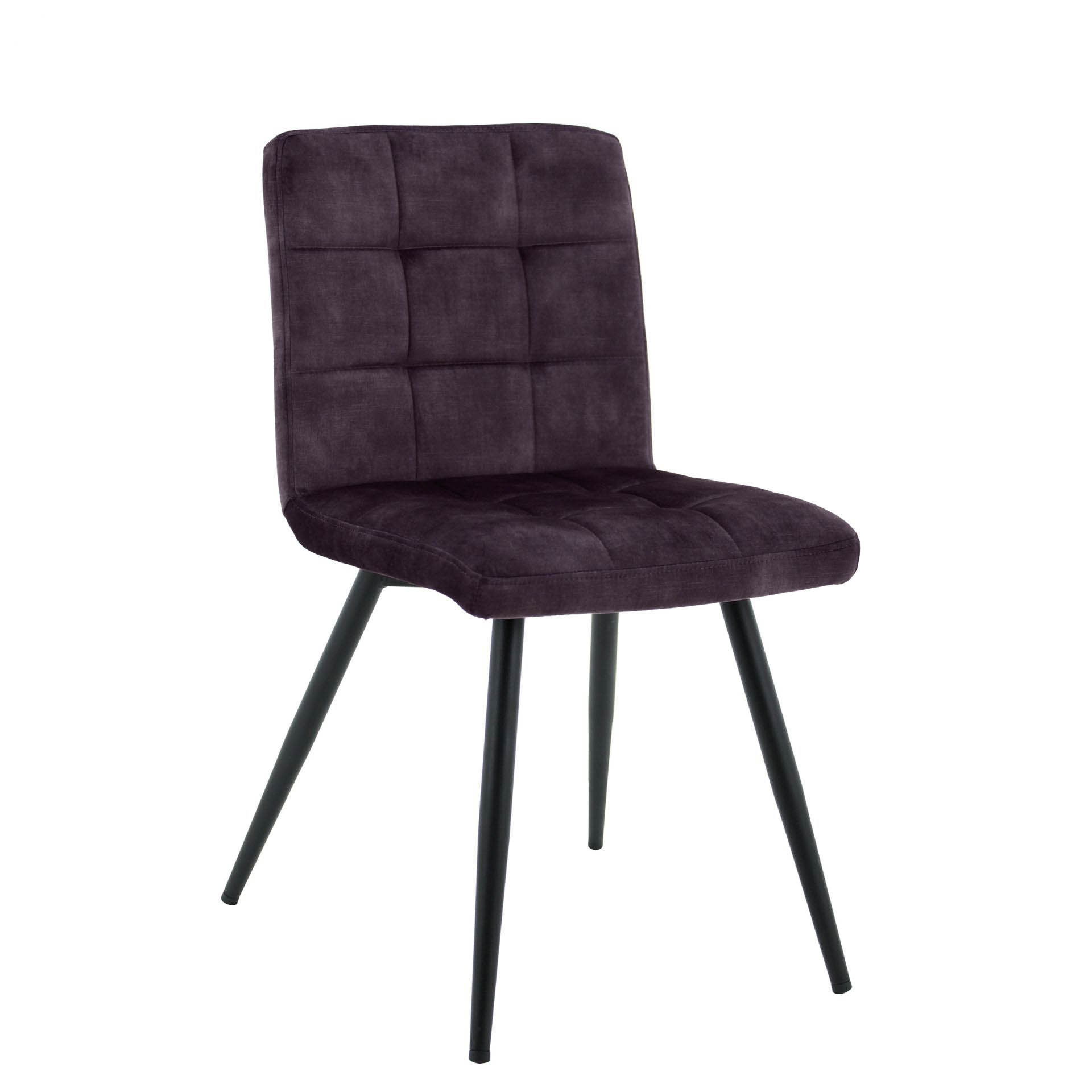 Stuhl Barnet Karodesign Samt anthrazit