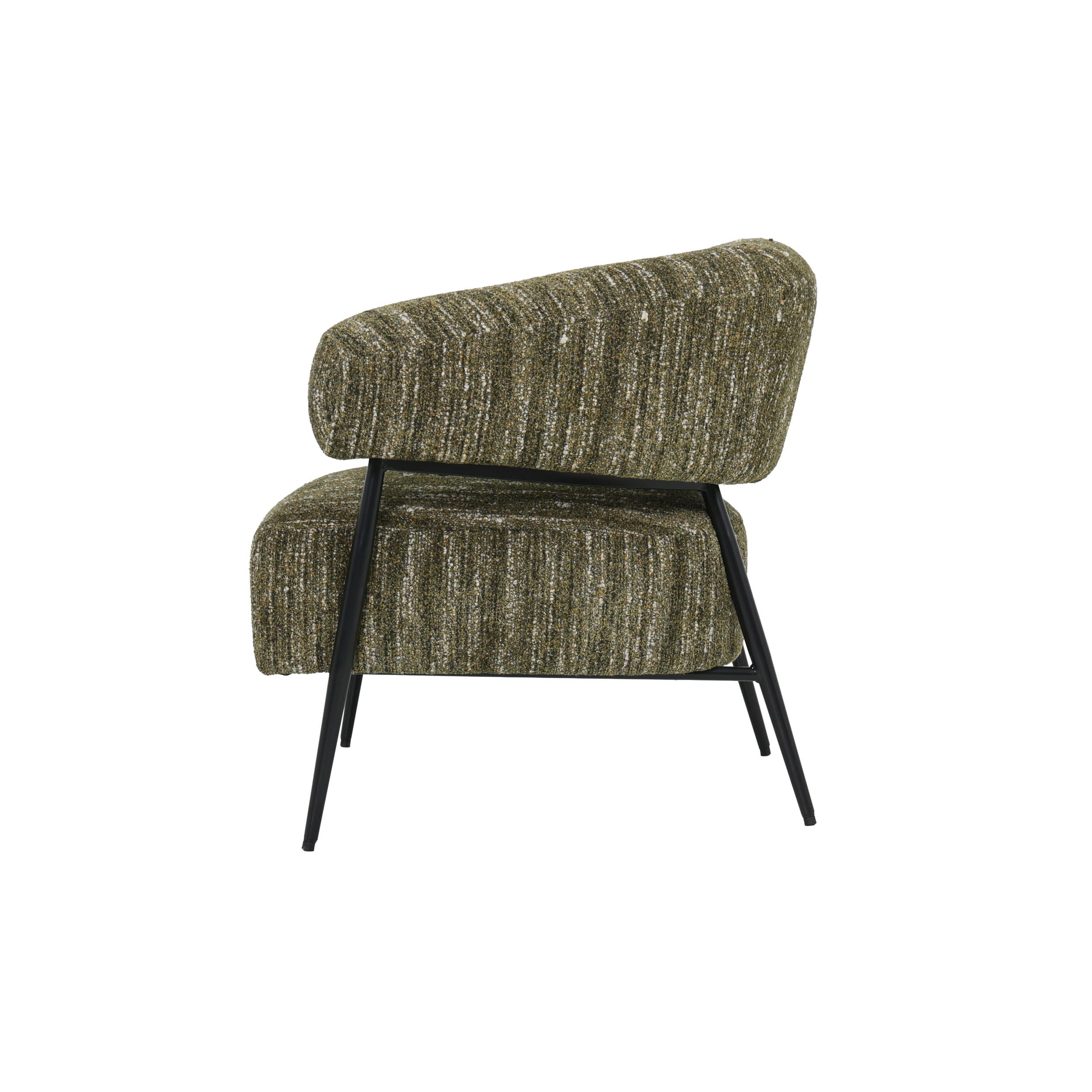 Sessel Soho Bezug Webstoff grün meliert