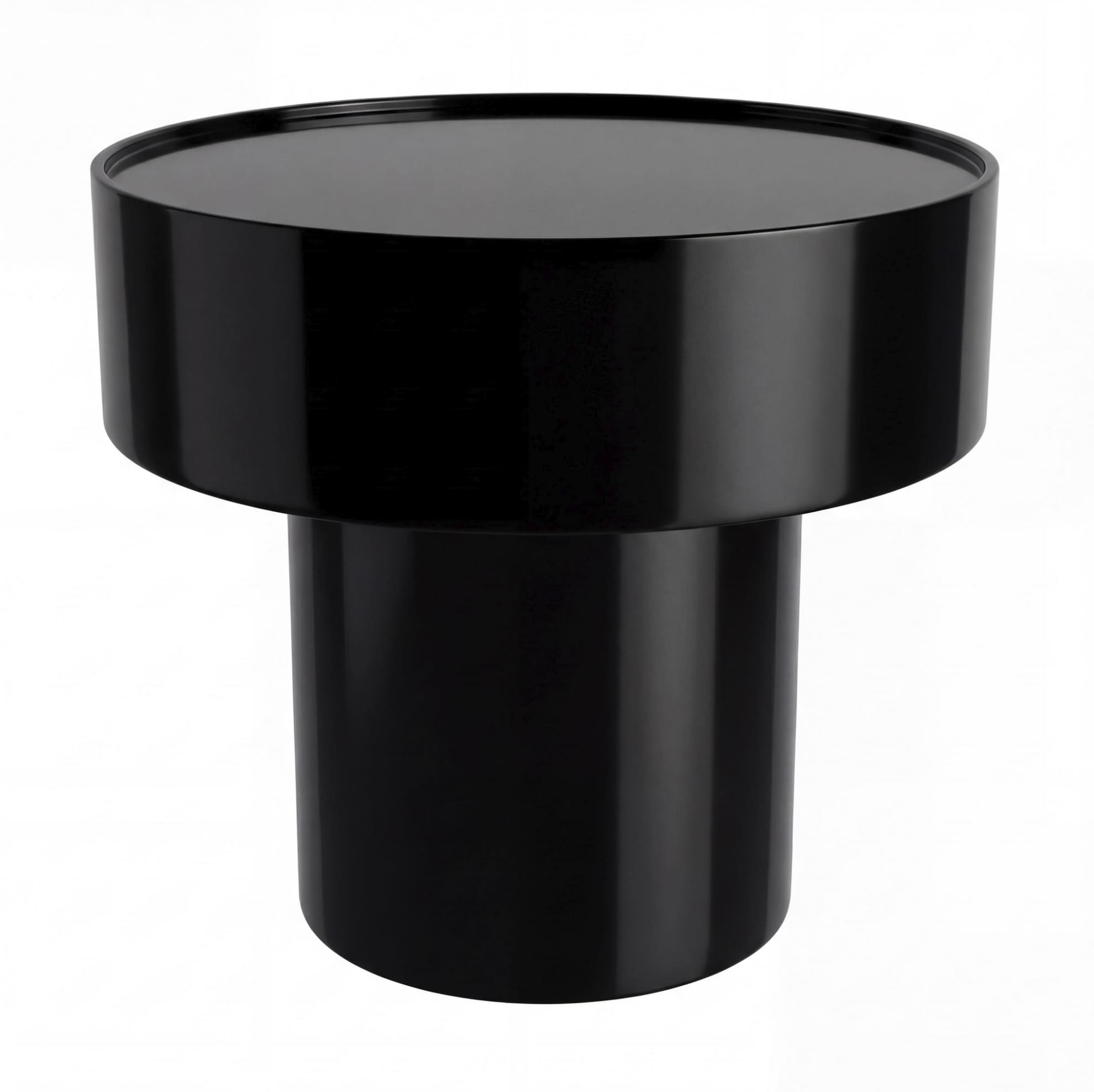 WT rund Eisen emalliert schwarz