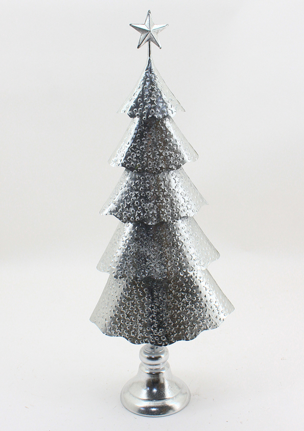 Dekotannenbaum Sterne silber 81,5