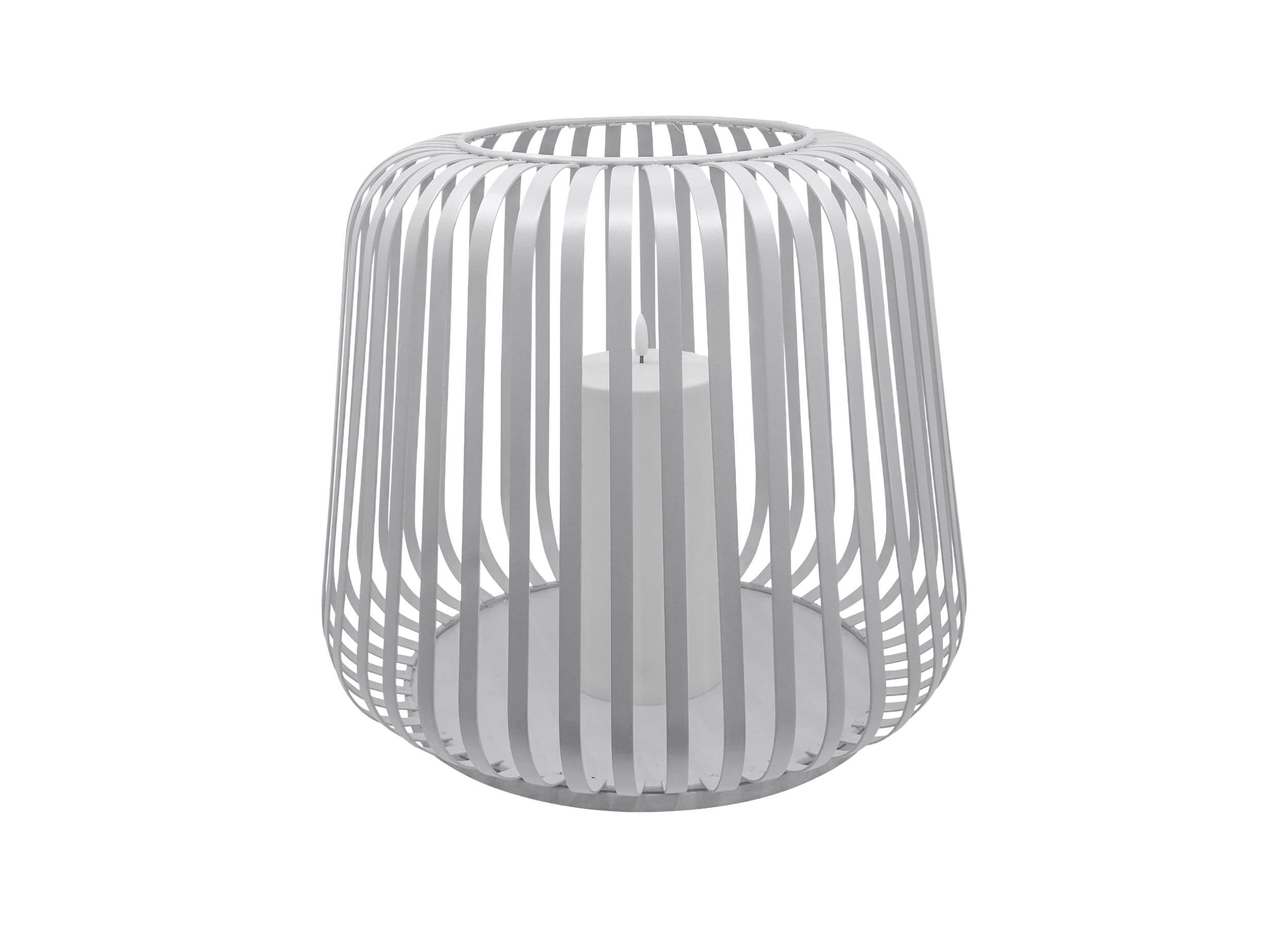 Solar Laterne Cottage white 40x40x35